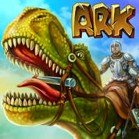 logo for The Ark of Craft: Dinosaurs Survival Island Series