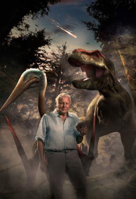 poster for Dinosaurs - the Final Day with David Attenborough 2022