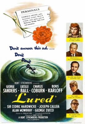 poster for Lured 1947
