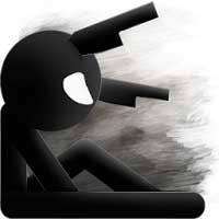 logo for Knife Attacks Stickman Battle 