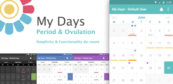 graphic for My Days - Ovulation Calendar & Period Tracker ™ 4.0.8