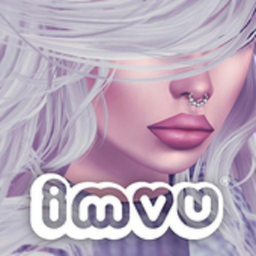 logo for IMVU: online game & friends