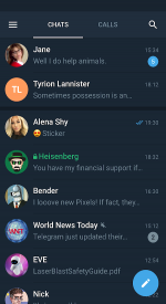 screenshoot for Telegram X