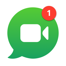 logo for free video calls and chat