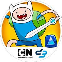 logo for Adventure Time Puzzle Quest
