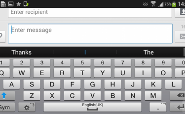 screenshoot for Samsung Keyboard