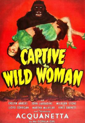 poster for Captive Wild Woman 1943