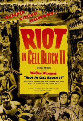 poster for Riot in Cell Block 11 1954